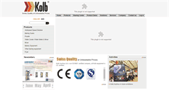 Desktop Screenshot of kolbcn.com